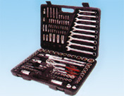 136pc 1/4”, 3/8” & 1/2” Dr. Socket & Bit